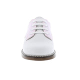 Footmates Dress Shoes - Cheer - White/Rose