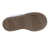 Footmates Dress Shoes - Cheer -White/Light Blue