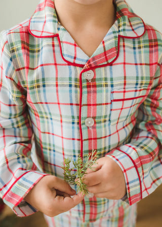 Little English Douglas Plaid Classic Pajama Set