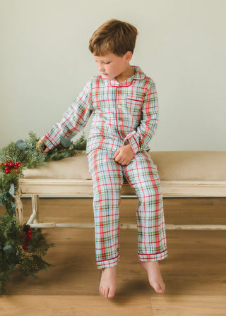 Little English Douglas Plaid Classic Pajama Set