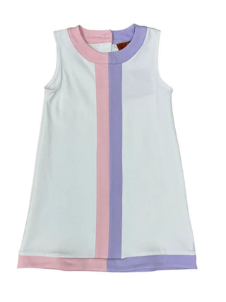 Collins Pink & Purple A-Line Knit Dress