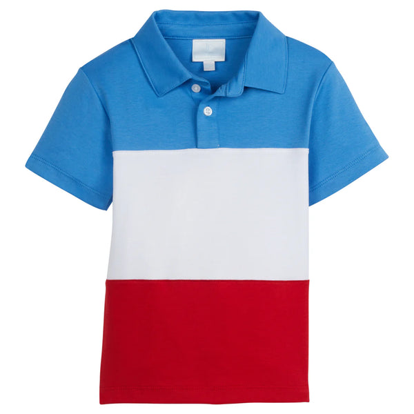 Little English Colorblock Regatta Polo Shirt