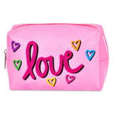 Cheerful Corey Paige Love Letters Cosmetic Bag Trio