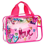 Cheerful Corey Paige Love Letters Cosmetic Bag Trio