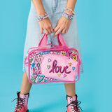 Cheerful Corey Paige Love Letters Cosmetic Bag Trio