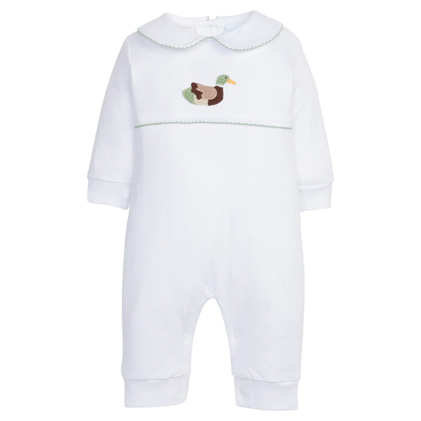 Little English Crochet Playsuit, Pink Golf Cart main image 0