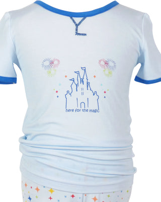 Here For The Magic Lambie Jammies - Blue