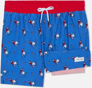 GOAT USA Red White & Blue Ice Pop Bathing Suit