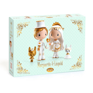 Tinyly Marguerite & Leopold Mini Doll Set