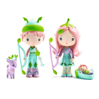 Tinyly Lily & Sylvestre Mini Doll Set