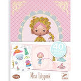 Tinyly Miss Lilypink Paperdoll Stickers