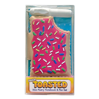 Toaster Pastry Mini Puffy Book with Pen