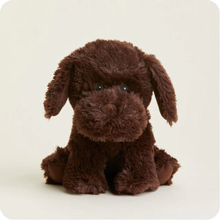 Chocolate Labrador- Warmies 13" Microwaveable Plush Animal Lavender Scented
