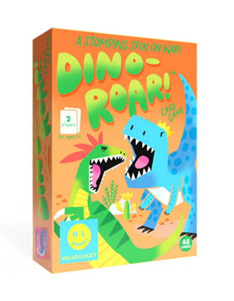 Hello Lucky Dino-Roar Card Game