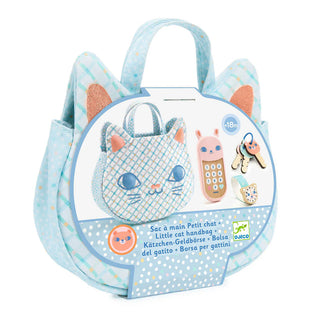 Djeco Roleplay Kitten's Handbag w/ Phone & Accessories