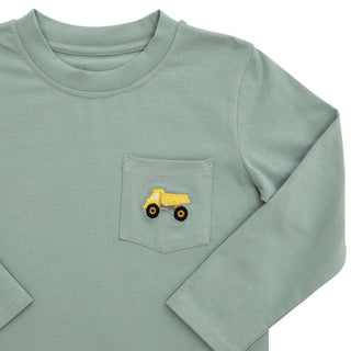 Itsy Bitsy Dump Truck Pocket Tee