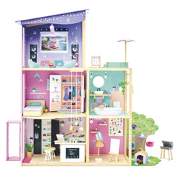 Hape Fashion Glow Dream Mansion dollhouse