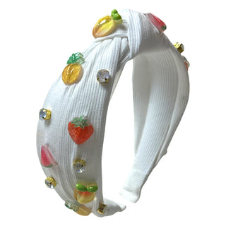 Bari Lynn Charm Fruits Knot Headband