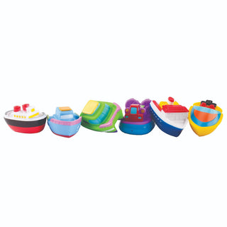 Boat Party Squirtie Baby Bath Toy Set