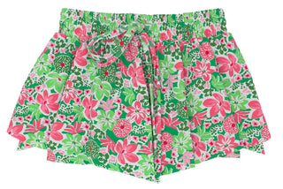 Azarhia Butterfly Shorts - Botanical Flowers