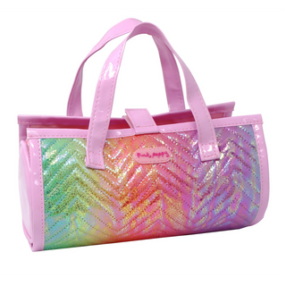 Unicorn Dreamer Quilted Rainbow Jewelry Case