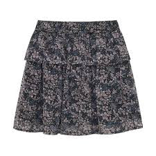 Creamie Dobby Flower Skirt