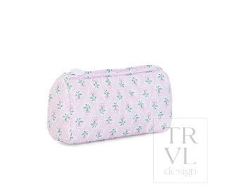 TRVL Quilted Pochette Bag: Petite Fleur Pink - view 2