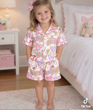 Blended Spirit Magical Moments 2Pc Silky Pajamas