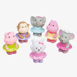 Ballet Party Squirtie Baby Bath Toy Set