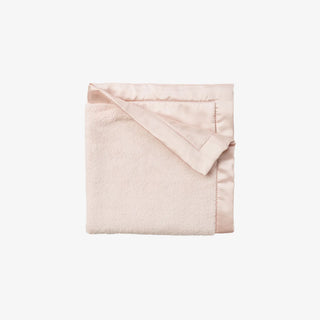 Satin Trim Flannel Fleece Security Blankie - Pink