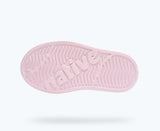 Native Jefferson Kids Slip on Shoes - Barely Pink Bling/ Shell White