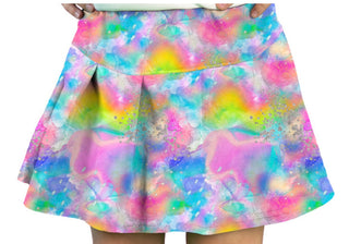 Azarhia Athleisure Electric Water Tennis Skirt