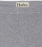 Silver Shimmer Cable Knit Leggings