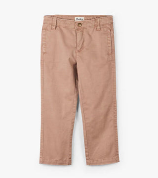 Hatley Boys Khaki Twill Pant