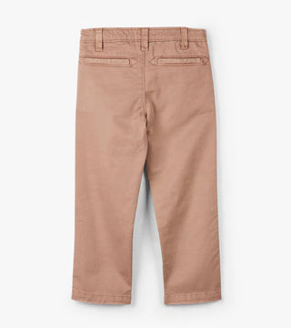 Hatley Boys Khaki Twill Pant