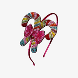 Bari Lynn Crystallized Holiday Emoji Headband
