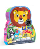 Eeboo Lion in My Way Shaped Game