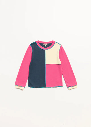 Change of Color Colorblock Top