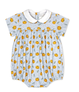 Lullaby Set Charleston Bubble- Blue Pumpkin Patch