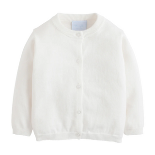 Little English Essential Cardigan - White