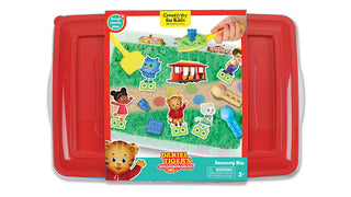 Sensory Bin - Daniel Tiger