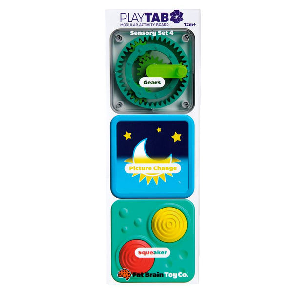 Play Tab Modular Activity Board Tiles- Sensory Set 4