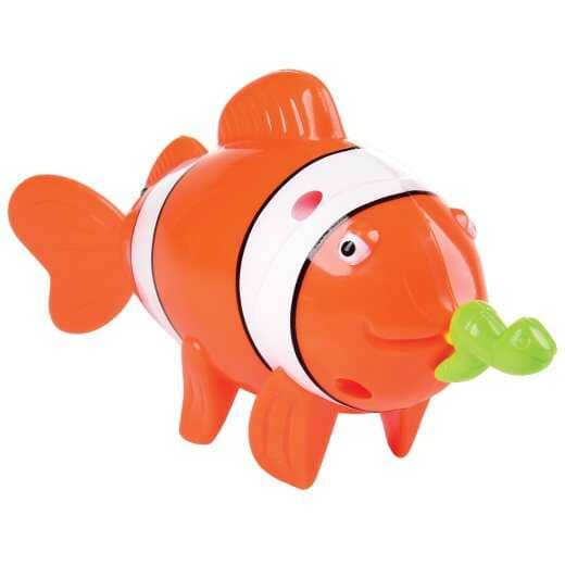 Pull String Clown Fish Bath Toy