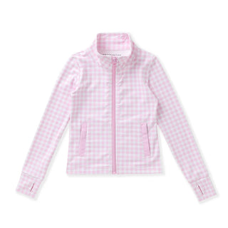 Swoon Kids Pink Ginham Active Jacket