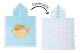 Toddler/Kids Reversible Cover Up - Fish | Jellyfish