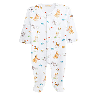Baby Club Chic Best Friend Puppies Footie