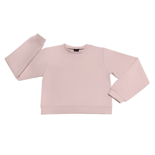 Little Olin Pink Everyday Crewneck Sweatshirt