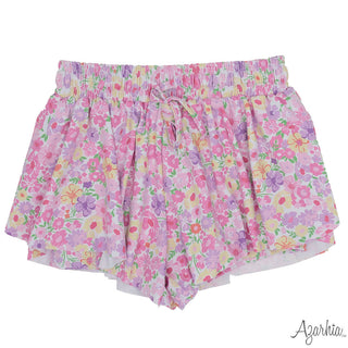 Azarhia Butterfly Shorts - Fall Flowers