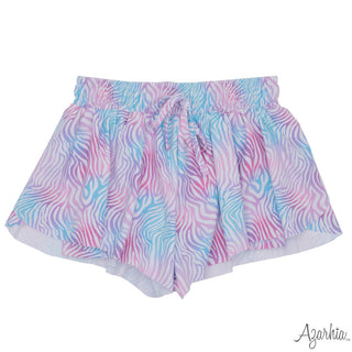 Azarhia Butterfly Shorts - Watercolor Zebra