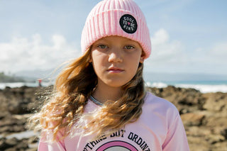 Feather 4 Arrow Cool to Be Kind Pink Beanie